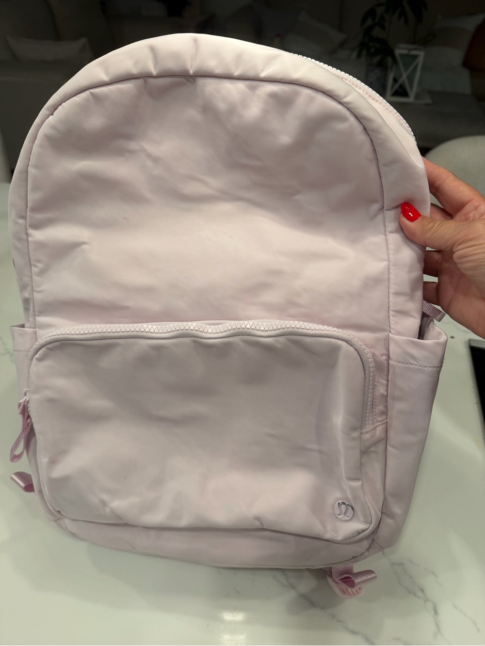 lululemon athletica Pale Pink Backpack